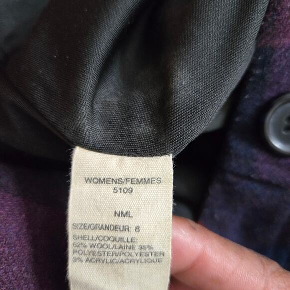 Woolrich Womens Y2K Wool Plaid Mini Skirt Sz 8 Scandi Preppy Old Money Academia - Picture 9 of 12